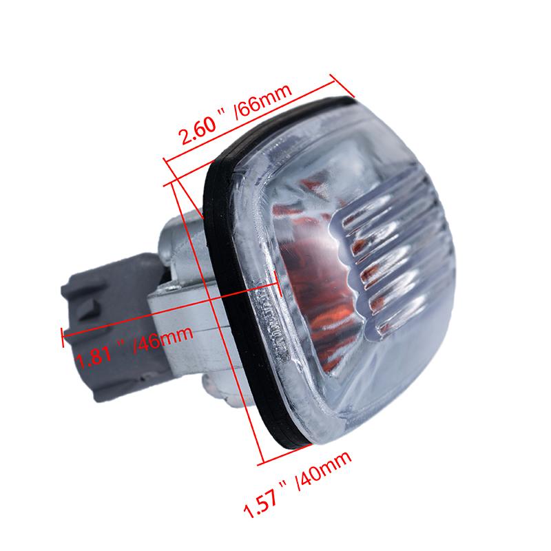 1 шт. Боковой габаритный огонь крыла автомобиля Автомобильная лампа Корпус Аксессуары Для Hilux Surf Серии 130 1988 1989 1990-1995 Замена деталей