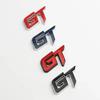 3D Metal GT Letters Car Front Grille Rear Trunk Fender Emblem Badge Sticker Decals Styling Accessories