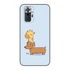 Black Prime Art Cover Silicone Soldes Dachshund Dog For Redmi Note 10 10s Pro 4G 5G Mobile Phone Skin Case For Xiaomi Redmi