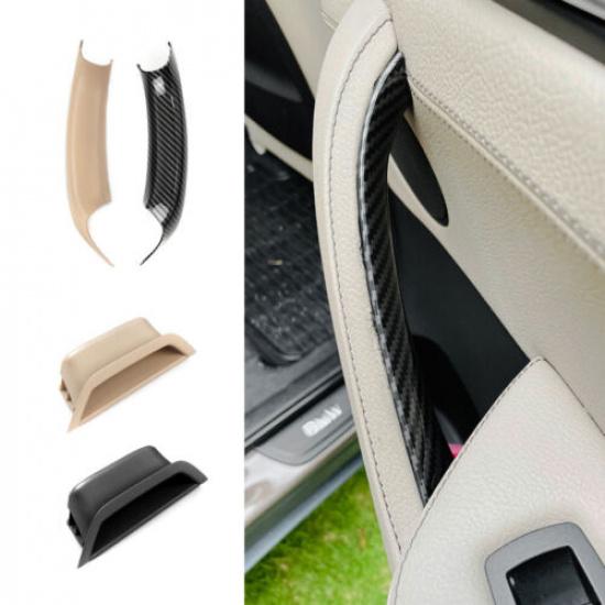 1x Door Handle Panel Pull Trim Frame Cover Fit For BMW X3 X4 F25 F26 2010-2017