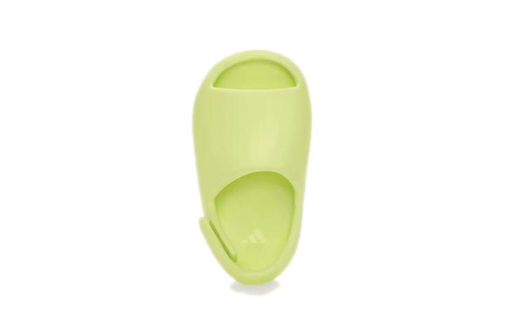 adidas Yeezy Slide Светящийся Зеленый для Малышей GX6140