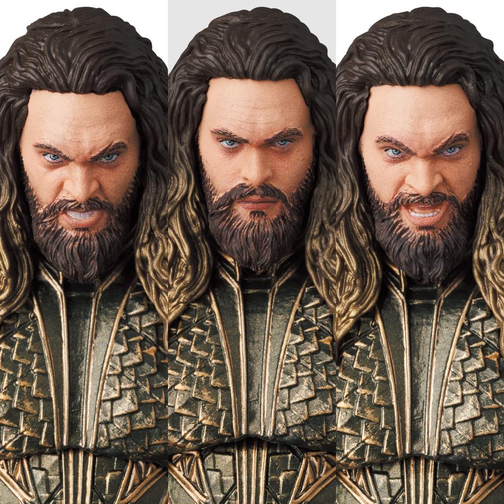 MEDICOM TOY MAFEX AQUAMAN JUSTICE LEAGUE Общая высота 160 мм окрашенная фигурка № 209 (Версия ЗАКА СНАЙДЕРА.) приблизительно. не масштабный