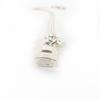 Excellent HERMES Necklace Amulet Cadena Silver AG925 Women Used