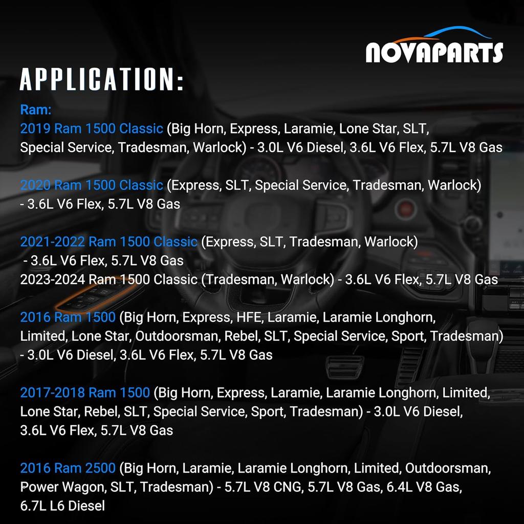 11P 56046826AE Driver Side Power Control Window Switch For 2016-2018 Ram 1500 2500 3500 -2024 Ram 1500 Classic 56046826AC 56046826AD Front Left (2