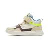 Comfortable Round Toe High-Top Kids Skate Shoes Kids Sneakers Beige A312419901-4