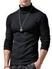 High Inner Long Sleeve Thermal Inner Soft [XDIAN] Men's Sweater, Neck, Slim, Stylish, Knit, Thick, Plain, Warm, Casual, Shirt, Men's Underwear,