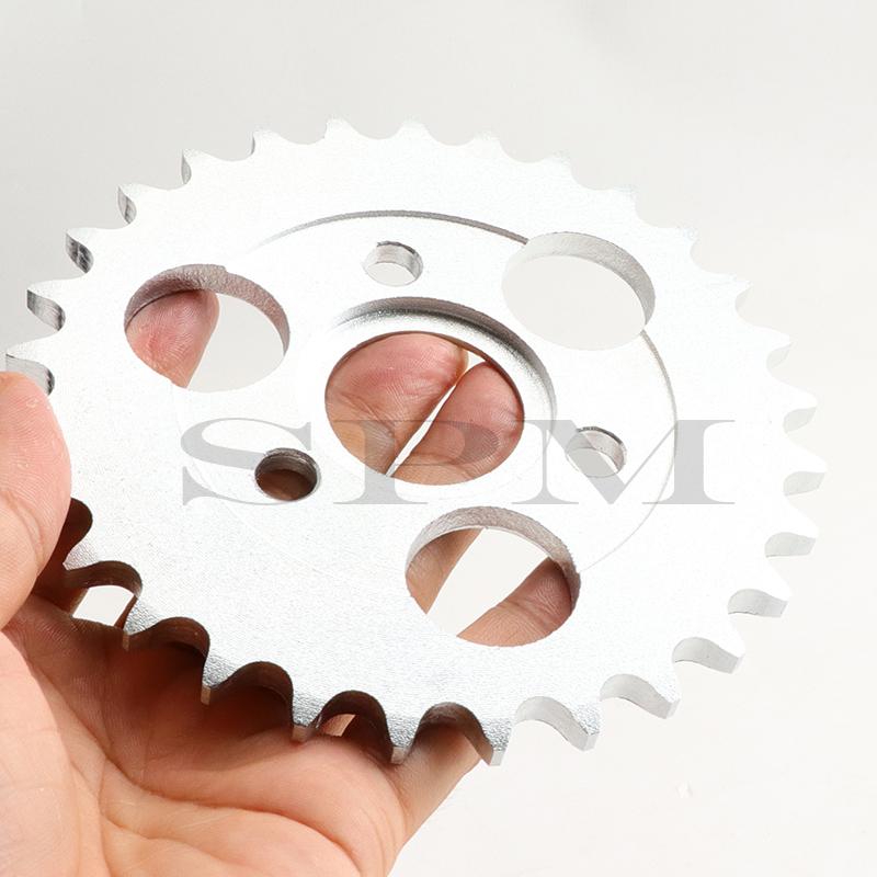 Motorcycle parts Z50 Rear Gear Sprocket 24T/29T/31T/35T/37T Tooth For 420/428 chain for pitbike RM monkey bike 50CC