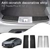 Car Rear Bumper Foot Plate Trunk Door Sill Guard Pedals Cover Protector Car Accessories For Toyota Prius 60 Series 2024 202 J8V9