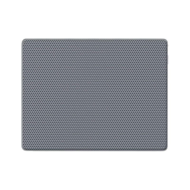 Очень большой нескользящий коврик для кошачьего туалета - Защита от следов, Защита от брызг, Устойчивый к царапинам, Двухслойный, Непромокаемый, Контроль песка.