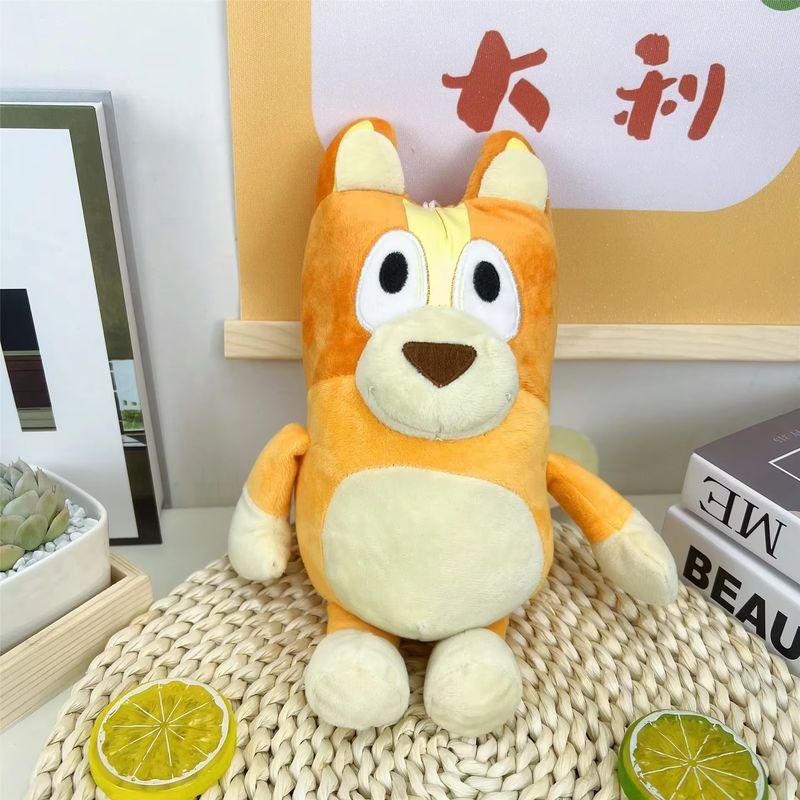 17/28 см плюшевые игрушки Bluey & Bingo Family - плюшевые игрушки с изображением собак из мультфильмов, мягкие плюшевые куклы, идеально подходят для подарков на день рождения и Рождество