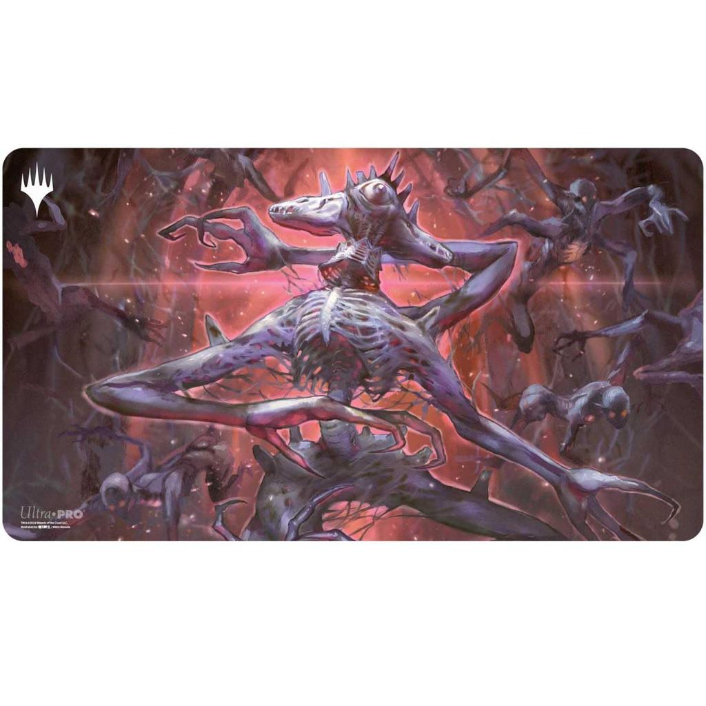 Ultra PRO MTG Duskmorne Playmat Commander Fort Overlord of the Bailmulk The Gathering Use As Mouse Pad Desk Mat Protect MTG Cards During Gameplay -