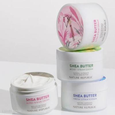 Крем для лица Shea Butter Moist Steam Cream 100 мл (+Бесплатный подарок)