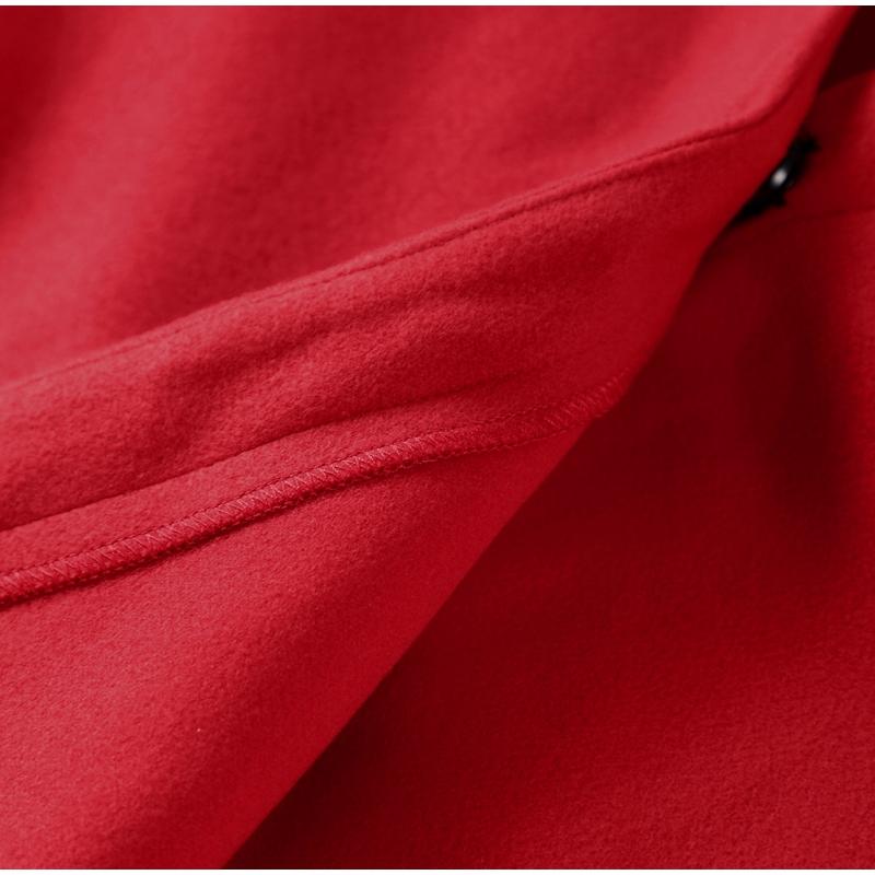 Красный женский свободный шерстяной свитер с V-образным вырезом, куртка с длинным рукавом, вязаный пуловер, новый осенний женский повседневный офисный трикотаж, топы