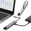 8-in-1 USB C Hub 5Gbps USB 3.0 2.0 Data Port USB-C Dongle SD TF Card Reader RJ45 Ethernet Port for Macbook Laptop PC Accessories