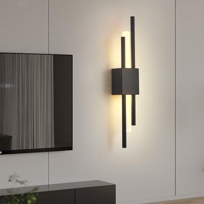 Nordic Modern Simple Gold Lamp Body Restaurant Wall Light Living Room Background Balnage Aisle Спальня Wall Lamp LED Esthetics