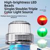 Tricolor Light Ship Warning Light Waterproof Navigation Signal Light  Marine Outdoor