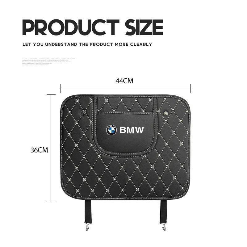 Hot 2025 Car Seat Back Protective Mat Anti Kick Cushion For BMW E90 E91 E70 E83 F25 F26 F20 F30 F40 G32 G01 G02 G07 F15 F44 F34