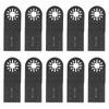 10 Pcs Multitool Saw Blade Precise Cutting Oscillating Tool Quick Release Saw Blade for Wood