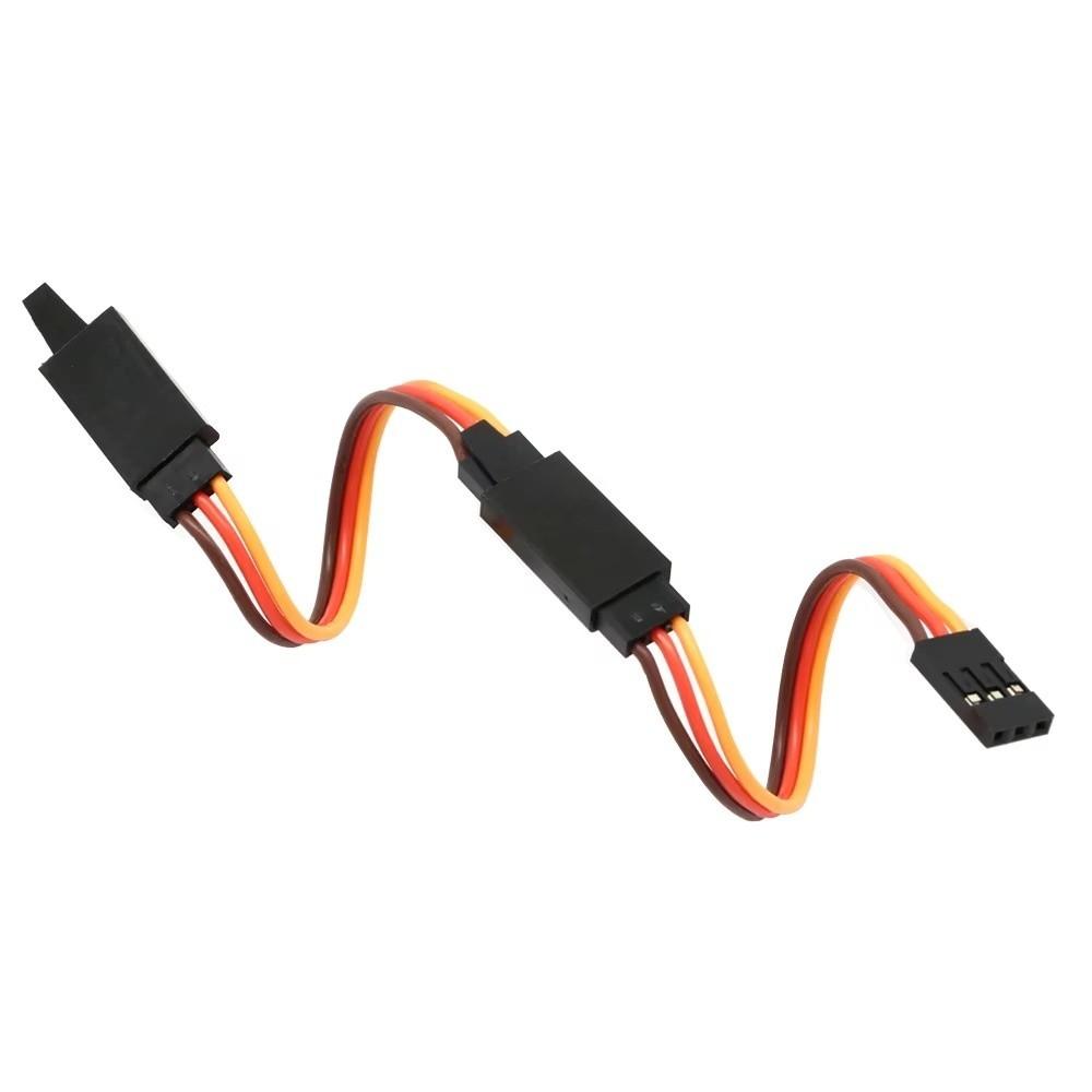 5Pcs Anti-interference Servo Extension Cable Anti-loose Receiver Connection Cable RC Car