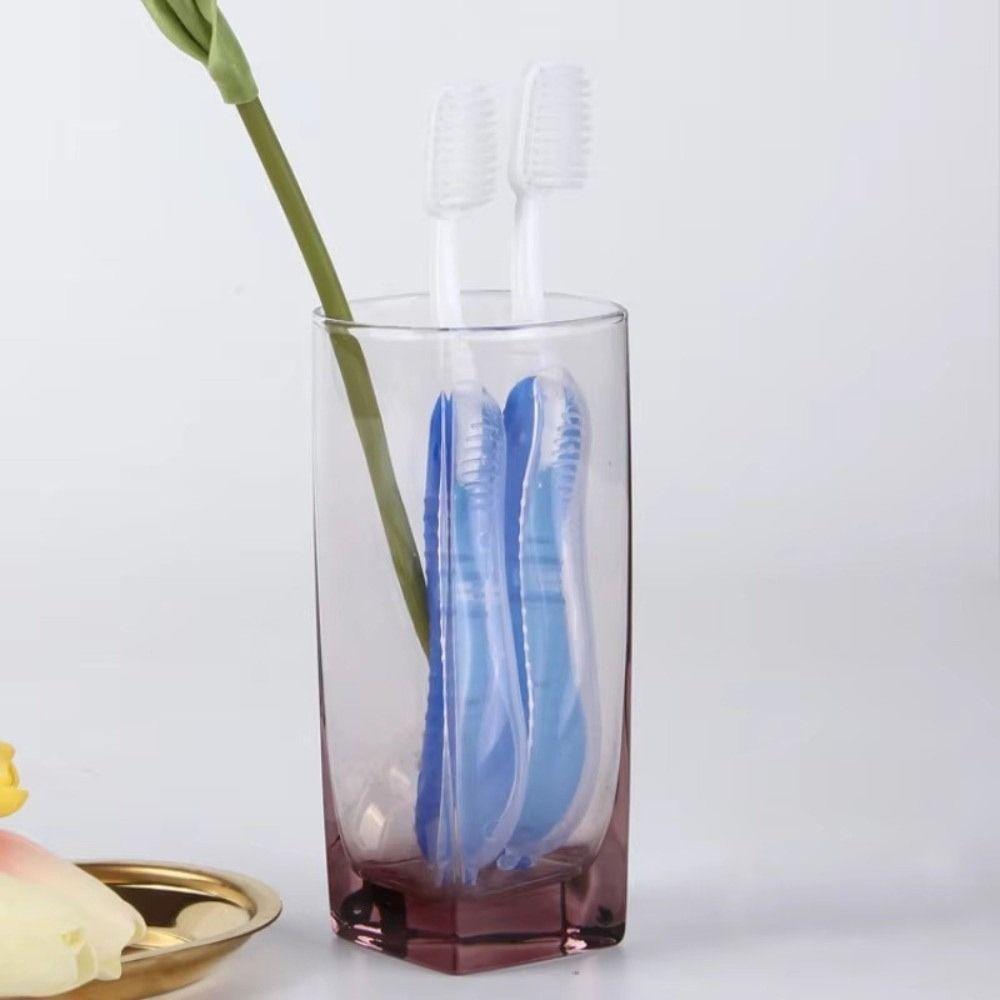 Portable Foldable Toothbrush Comb Plastic Travel Toothbrush New Tooth Brush Tooth Cleaning
