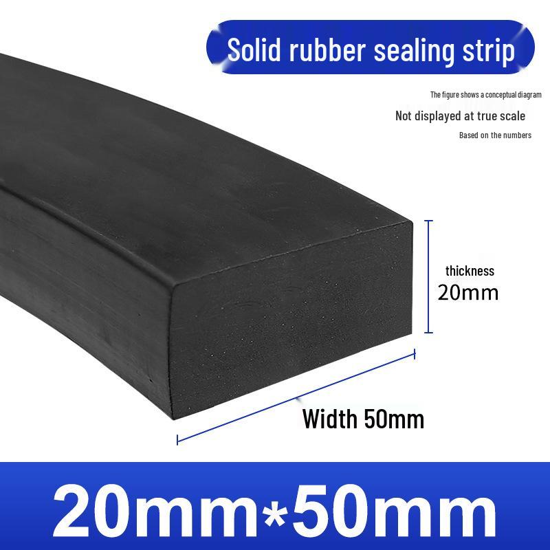Nitrile Rubber Strip: Oil & Pressure-Resistant Shock Absorbing Glass Pad for Sealing & Joint Support
