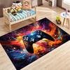 Игровой коврик для комнаты мальчика Коврик для геймера с дизайном контроллера Ковер для игровой комнаты Спальня Декор Нескользящий Машинная стирка