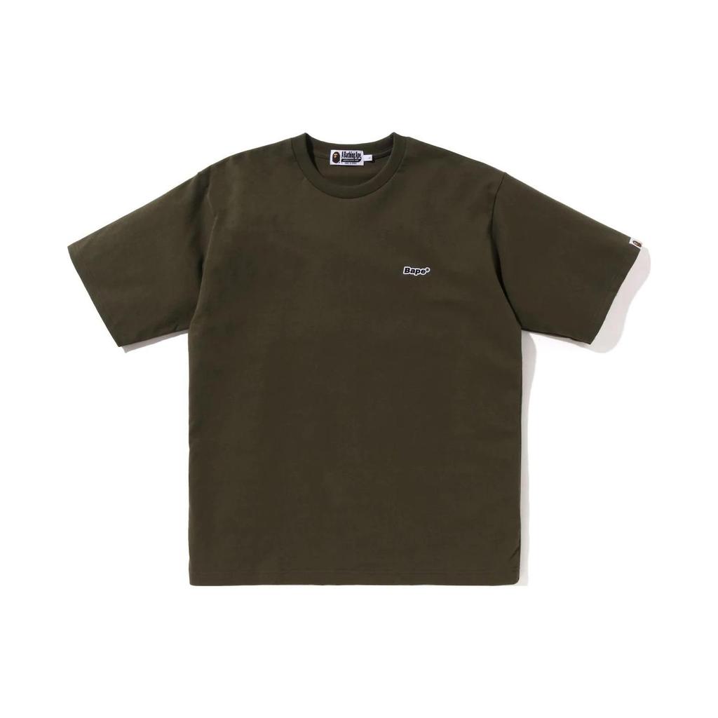 Футболка Bape с логотипом, одна точка, свободный крой 1J30-109-017