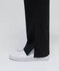 MUSINSA STANDARD Semi-Wide Slit Hidden Banding Slacks [Black]