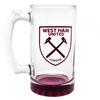 Crest Glass Tankard