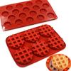 6 18 20 ячеек Круглая Квадратная Вафельная форма Силиконовая форма для торта Форма для льда Формы для шоколада и мастики Инструменты для DIY выпечки