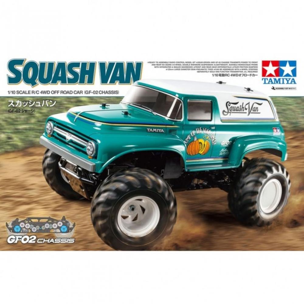 Tamiya 1 10rc Фургон Squash Шасси Gf 02