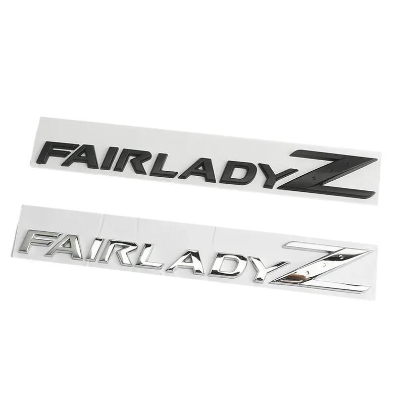 1 шт. 3D Буквы Логотип Fairlady Z Задний Значок-Шильдик на Багажник для 350Z 370Z Z33 GTR Наклейки на Крыло Автомобиля
