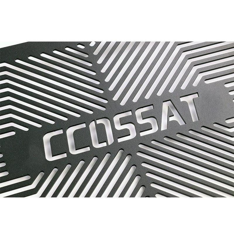 Защита радиатора мотоцикла DR300: Крышка для отвода тепла из нержавеющей стали