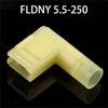 Female Insulated 6.3mm Wire Connector Nylon Crimp Crimp Terminal Terminator Quick Wire Connector