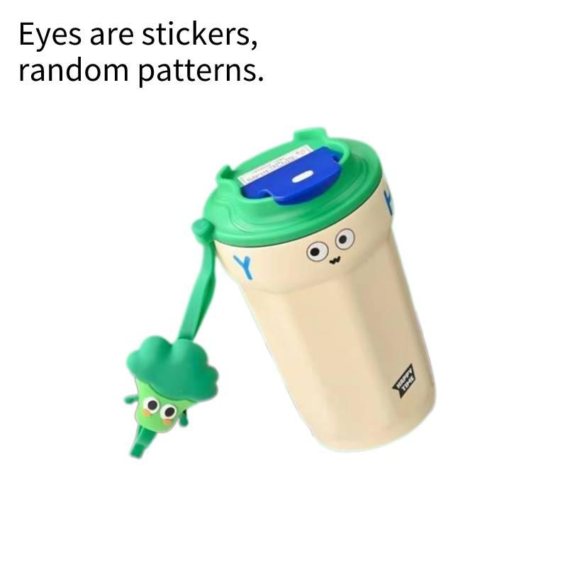 Кружка для кофе из нержавеющей стали 316, Портативная и термоизолированная кружка для девочек, мальчиков и детей