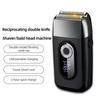 2 In 1 Rechargeable Men Shaver Hair Trimmer Hair Clippers Electric Razor Beard Shaver Hair Cutting Machine for Men Reciprocating Shaver