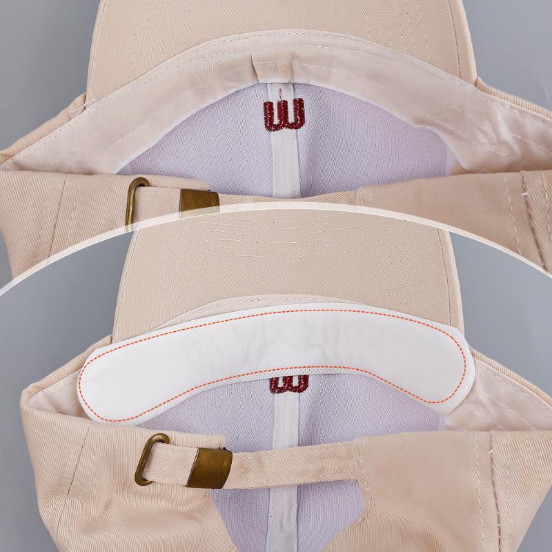 Наклейка для шляпы, впитывающая пот, эффективная антипотовая лента на козырьке, одноразовая шляпа, впитывающая пот, хлопковая шляпа, антигрязевая наклейка