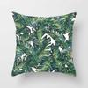 Модный чехол для подушки из полиэстера с тропическим растением, чехол для подушки из ткани для офиса и дивана, чехол для подушки из полиэстера для дома