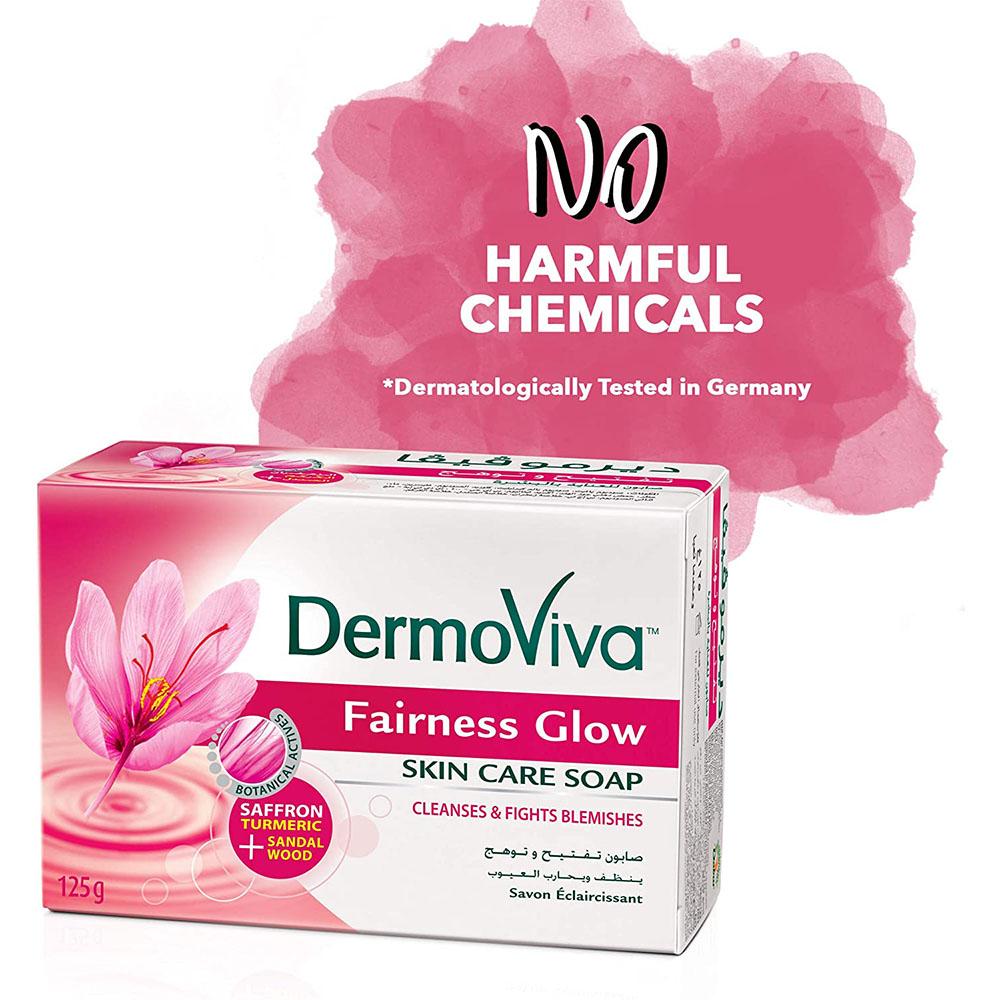 Мыло DermoViva Fairness Glow - Упаковка из 3 штук