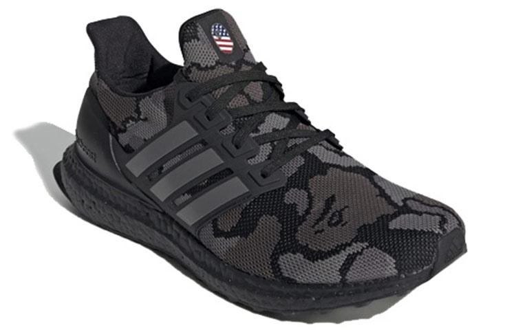 UltraBoost A Bathing Ape x UltraBoost Adidas 4.0 'Черный камуфляж' G54784