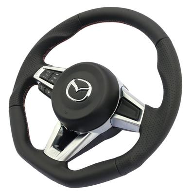 Оригинальный руль KENSTYLE MC01 для Mazda Roadster (Серия ND5) из всей черной кожи