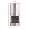 Zmart Salt and Pepper Mill Grinder, Stainless Steel, Seasoning, Cooking Tools, Accessories, Kitchen