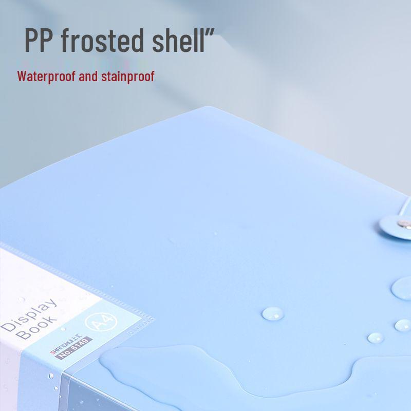 Многослойная прозрачная папка формата А4 для хранения контрольных работ, нотных листов и документов