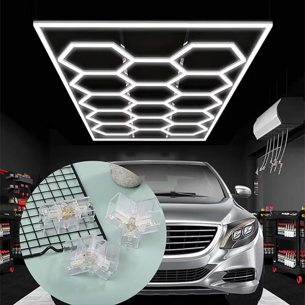 2-Pin LED Lamp Connector 110-240V Honeycomb Light Tube Connector Universal 2-Pin V/Y/I Connector