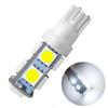 T10 W5W 5050 5SMD Белые внутренние фонари Светодиодные автомобильные фонари Клиновые лампы для чтения Супер яркие DC 12 В