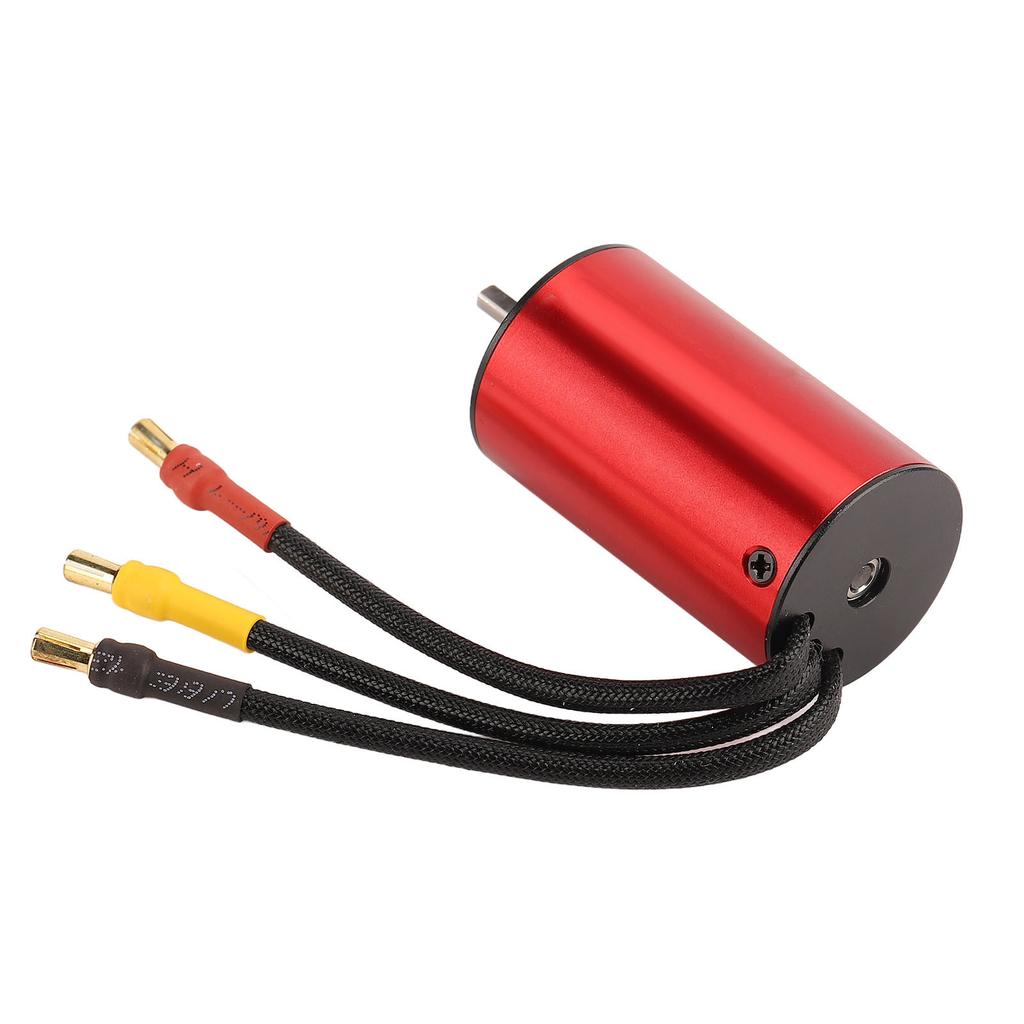 RC Brushless Motor Aluminium Alloy Red 2845 5900KV Waterproof Motor for Traxxas for HSP 1/12 Remote