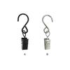 50X Shower Curtain Hooks Hangers Clip Rings Spring Clamps Peg Pin Convenient Home Hotel Window Accessories Replacement