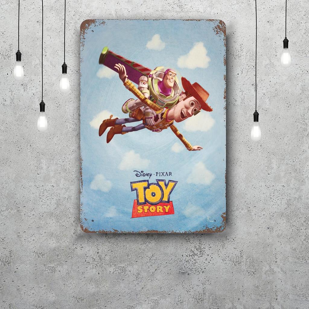 MINISO The Pixar Story Funny Bar Metal Sign, Retro Plaque, Vintage Sign, Alcohol Drinker, Pub, Club, Kitchen Wall Decoration