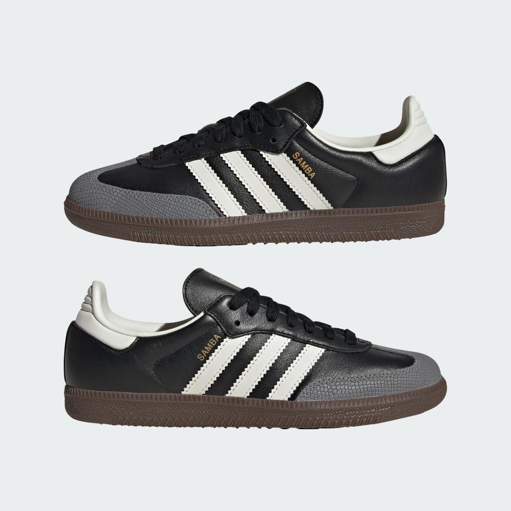 JR8165 adidas Originals Samba OG Черный Основной Белый Основной Металлик Золотой (Женский)