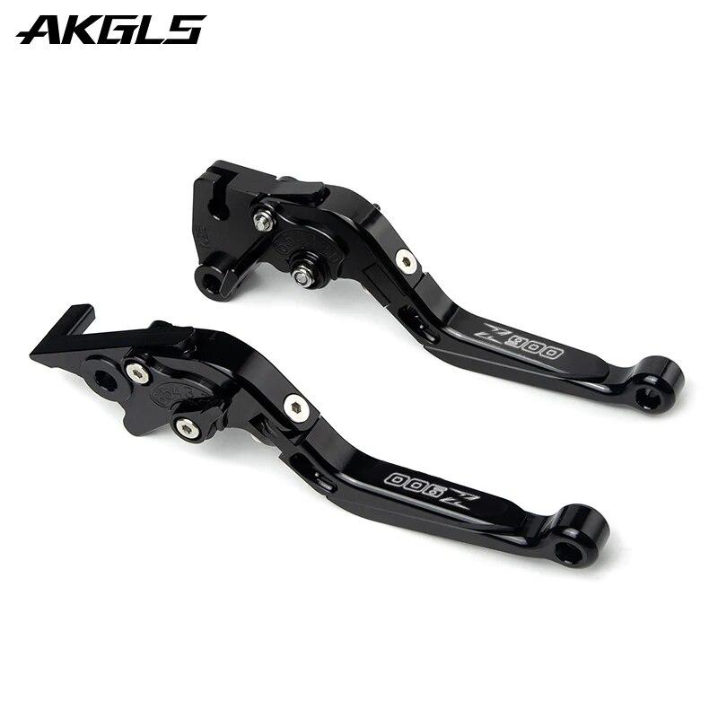 For Kawasaki Z900 2017-   2022 Z 900 Motorcycle Aluminum Alloy Folding Retractable Brake Clutch Handle Accessories